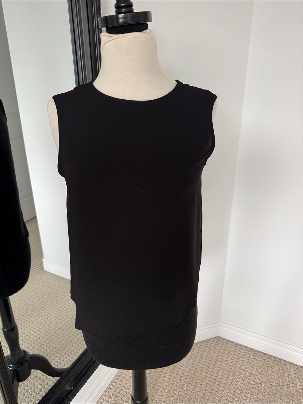 Artizia Babaton  Black Women's Top - Sleeveless euc XS
